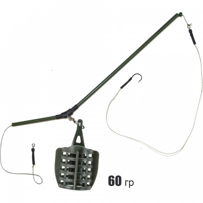 Фидерная кормушка SALMO FEEDER ROUND 060г SF001-060 Фидерная кормушка SALMO FEEDER ROUND 060г SF001-060
