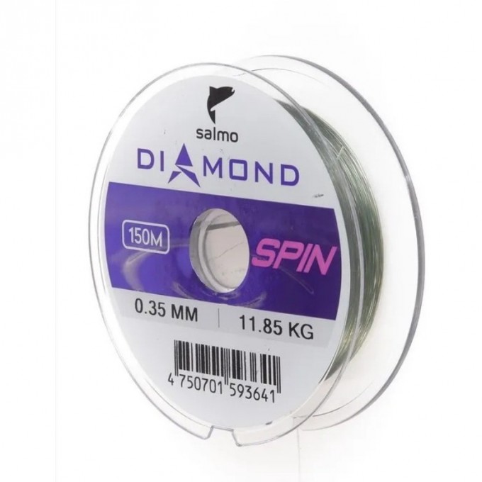 Леска монофильная SALMO Diamond SPIN 150/035 4028-035 Леска монофильная SALMO Diamond SPIN 150/035 4028-035