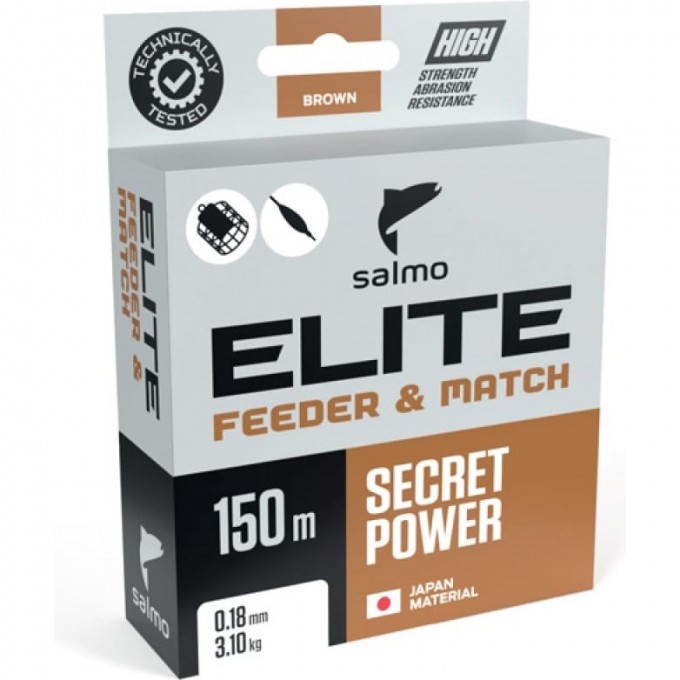 Леска монофильная SALMO Elite Feeder & Match 150/027 4119-027 Леска монофильная SALMO Elite Feeder & Match 150/027 4119-027