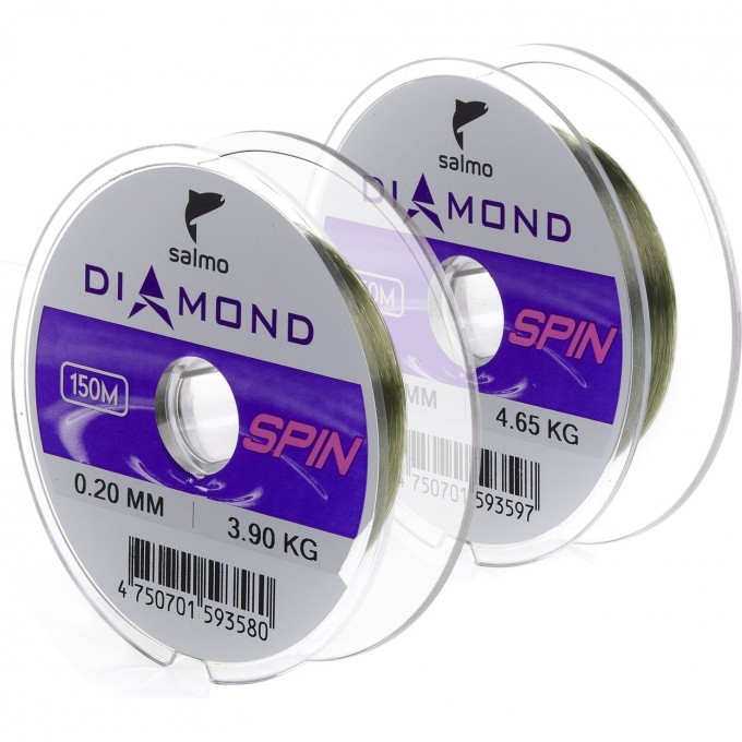 Набор лесок монофильных SALMO DIAMOND SPIN ОКУНЬ 2шт 4028PERCH-SET Набор лесок монофильных SALMO DIAMOND SPIN ОКУНЬ 2шт 4028PERCH-SET