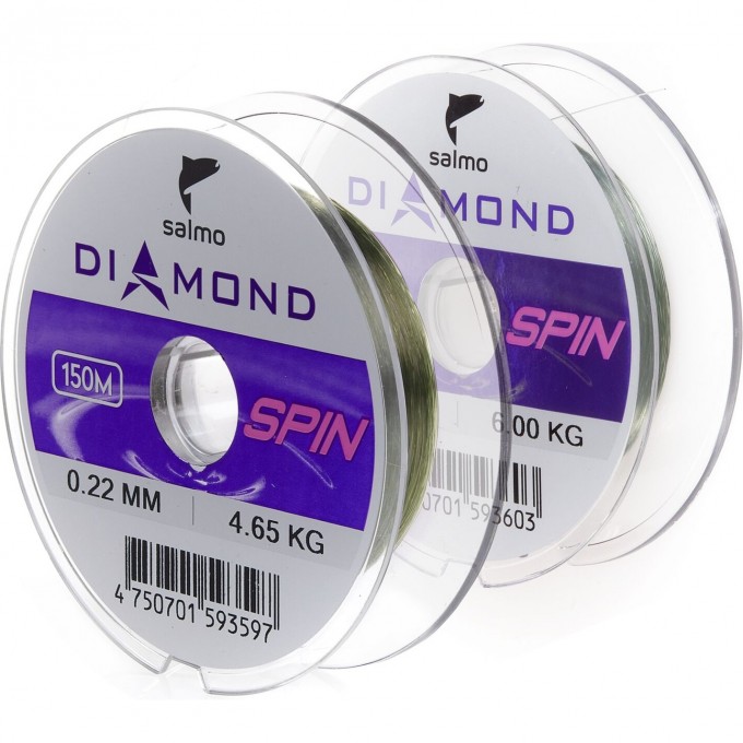 Набор лесок монофильных SALMO DIAMOND SPIN ОКУНЬ/БЕРШ 2шт 4028PEVZ-SET Набор лесок монофильных SALMO DIAMOND SPIN ОКУНЬ/БЕРШ 2шт 4028PEVZ-SET