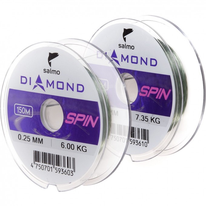 Набор лесок монофильных SALMO DIAMOND SPIN ЩУКА/СУДАК 2шт 4028PKZD-SET Набор лесок монофильных SALMO DIAMOND SPIN ЩУКА/СУДАК 2шт 4028PKZD-SET