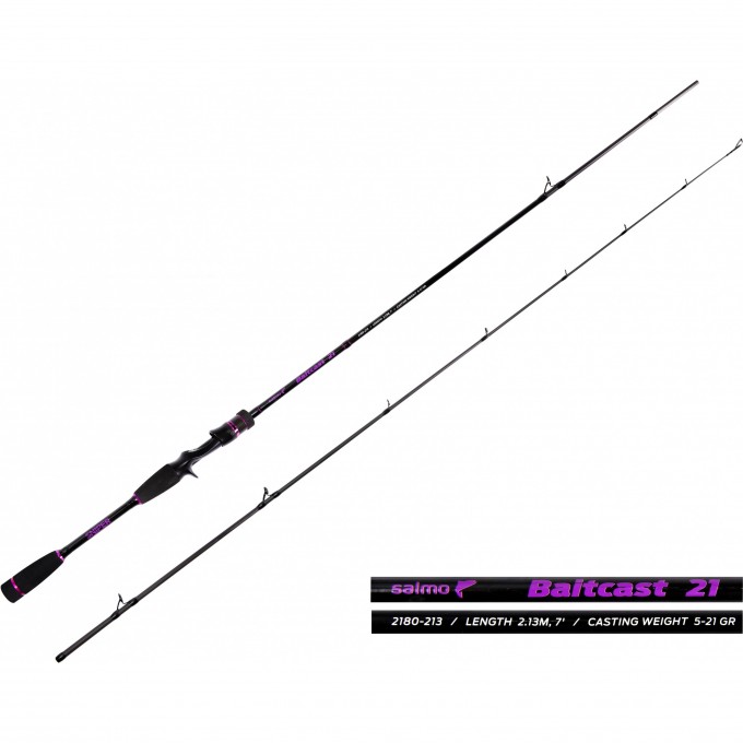 Спиннинг кастинговый SALMO SNIPER BAITCAST 21 2.13 2180-213 Спиннинг кастинговый SALMO SNIPER BAITCAST 21 2.13 2180-213