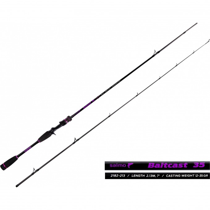 Спиннинг кастинговый SALMO SNIPER BAITCAST 35 2.13 2182-213 Спиннинг кастинговый SALMO SNIPER BAITCAST 35 2.13 2182-213
