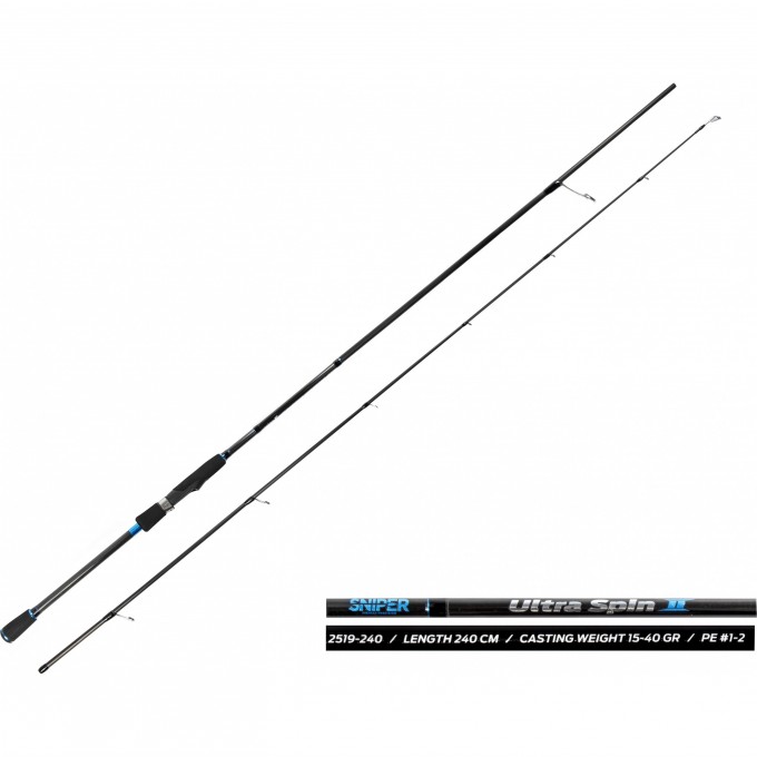 Спиннинг SALMO SNIPER ULTRA SPIN II 40 2.40 2519-240 Спиннинг SALMO SNIPER ULTRA SPIN II 40 2.40 2519-240