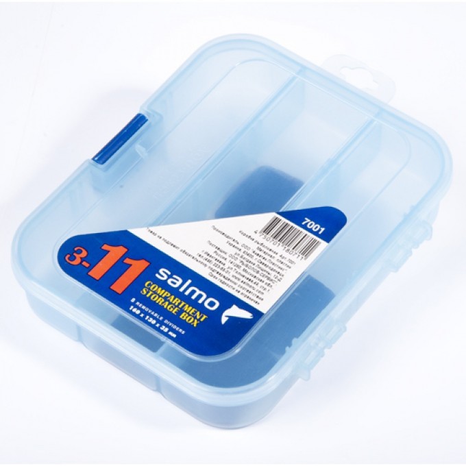 Коробка рыболовная универсальная SALMO Allround 160х130х35 7001 Коробка рыболовная универсальная SALMO Allround 160х130х35 7001