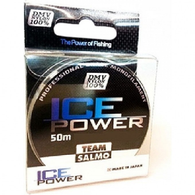 Леска монофильная SALMO TEAM ICE POWER 50/010 TS4924-010 Леска монофильная SALMO TEAM ICE POWER 50/010 TS4924-010