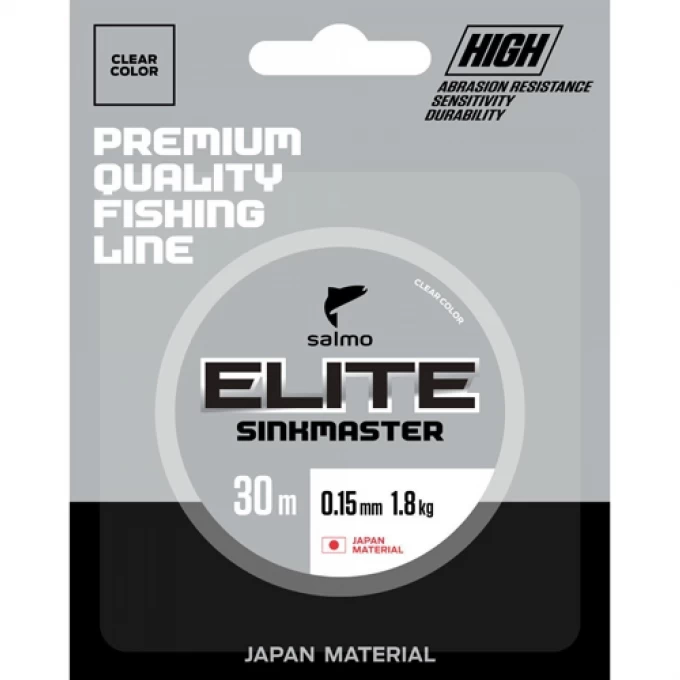 Леска монофильная зимняя SALMO Elite Sinkmaster 030/025 4511-025 Леска монофильная зимняя SALMO Elite Sinkmaster 030/025 4511-025