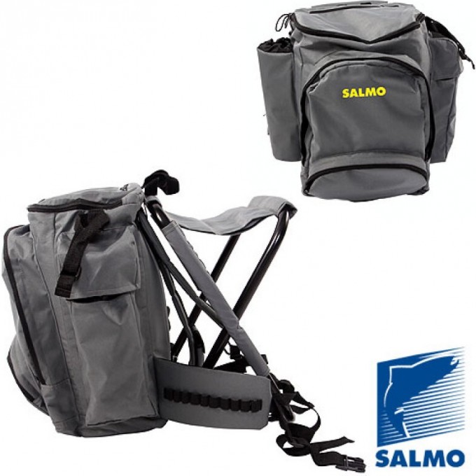 Стул-рюкзак SALMO BACK PACK с карманом на молнии H-2066 Стул-рюкзак SALMO BACK PACK с карманом на молнии H-2066
