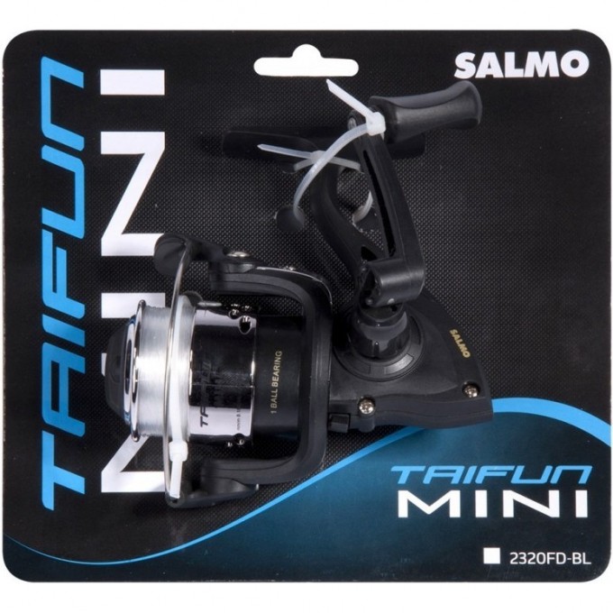 Катушка безынерционная SALMO Taifun Mini 20Fd картонная подложка 2320FD-BL Катушка безынерционная SALMO Taifun Mini 20Fd картонная подложка 2320FD-BL